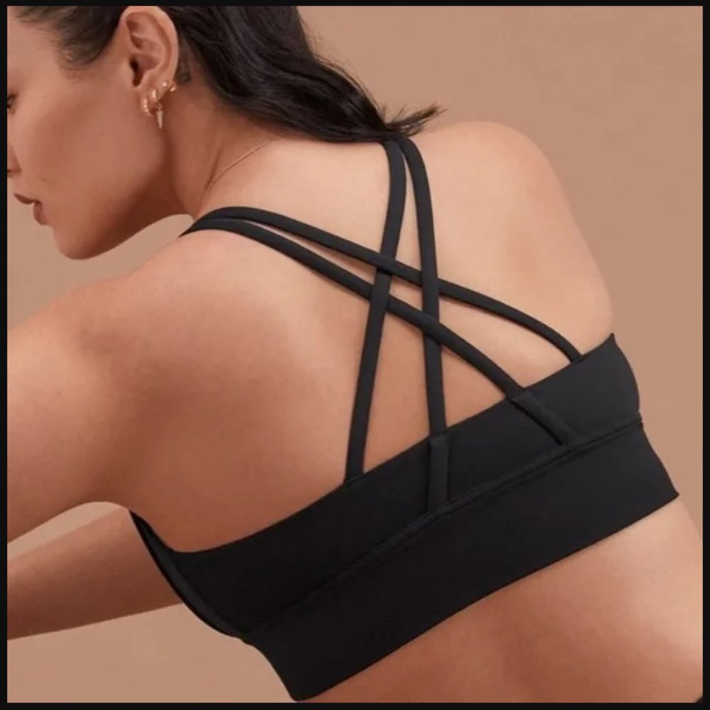 ThirdLove Strappy Crossback Sports Bra in Purple